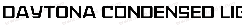Daytona Condensed Light字体转换